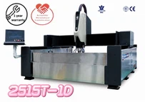 2515T -1 D granīta gravēšana CNC maršrutētāja mašīna, izmantojot NC Studio vadības sistēmu